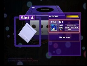 Sonic Gems Collection Unlocked Memory Card Save 100% Complete Nintendo GameCube