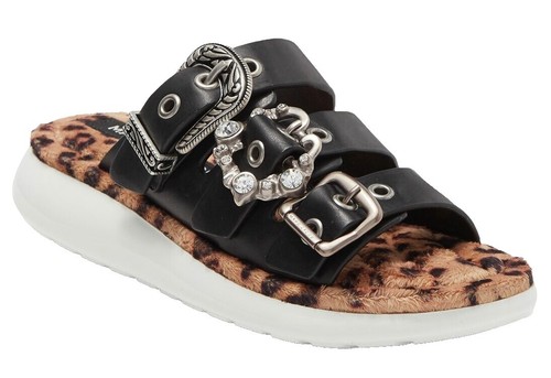 Marc Jacobs Sport Sandals Slides Buckles Mules 38 Leopard  display picture 1