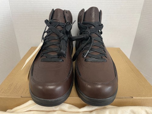 NIKE AIR JORDAN 2 RETRO PREMIO BIN23 BIN 23 DARK CINDER BLACK SZ 11.5 398277-201 - Picture 3 of 6