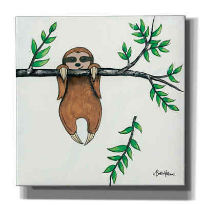 Epic Graffiti 'Slo-Mo Fun II' by Britt Hallowell, Giclee Canvas Wall Art