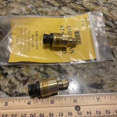 2-For American Standard LF Service Sink Stem Brass Square Broach
