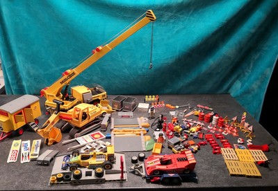 PLAYMOBIL Konvolut "Baustelle + Formel 1" Kran, Bagger ...