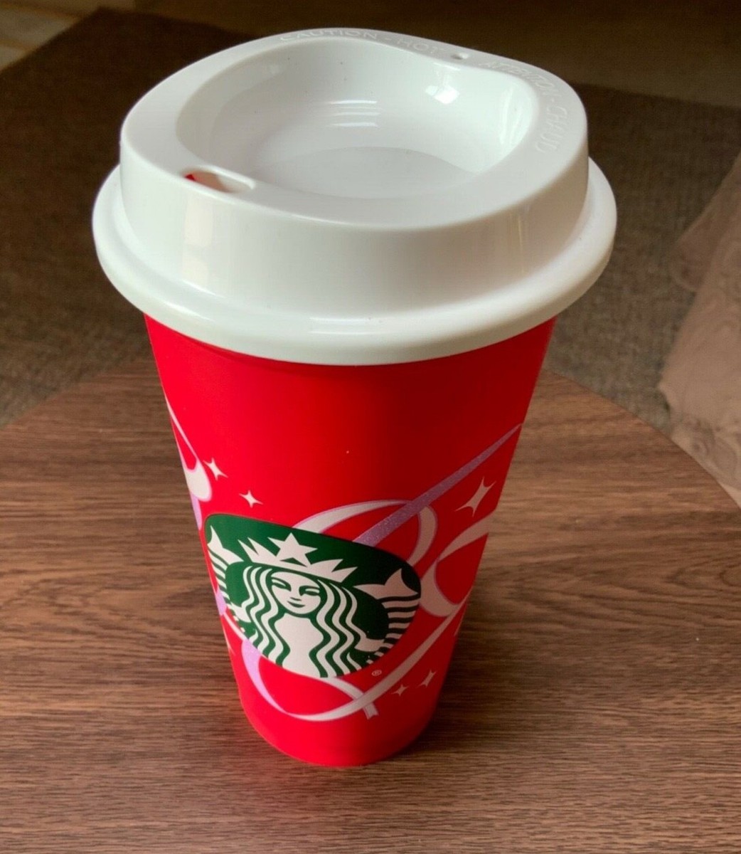 2021 Starbucks Holiday Limited Red Plastic Reusable Cup 50 Years of Coffee  Joy | eBay