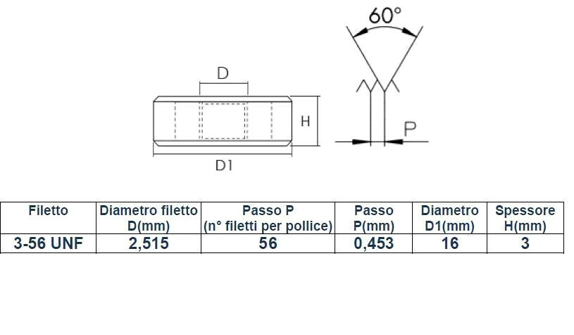 BETA 004430107 - 443 Filiere tonde con filettatura metrica e passo fine BETA 004430107 - 443 Filiere tonde con filettatura metrica e passo fine