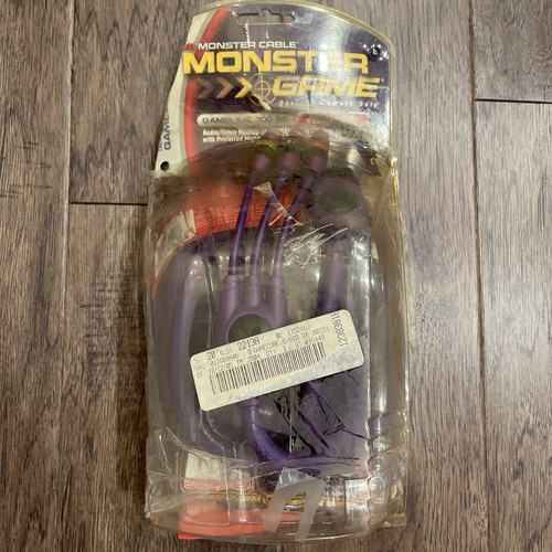Monster Cable SVideo / Composite Nintendo GameCube Authentic Gamelink