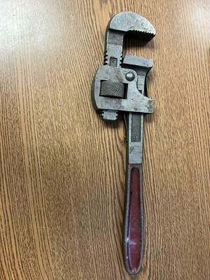 VINTAGE 14'' DUNLAP PIPE WRENCH