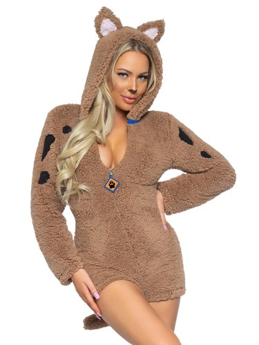 Leg Avenue Cuddly Animal Party Costume Cute Puppy Dog Small - Picture 3 of 5
