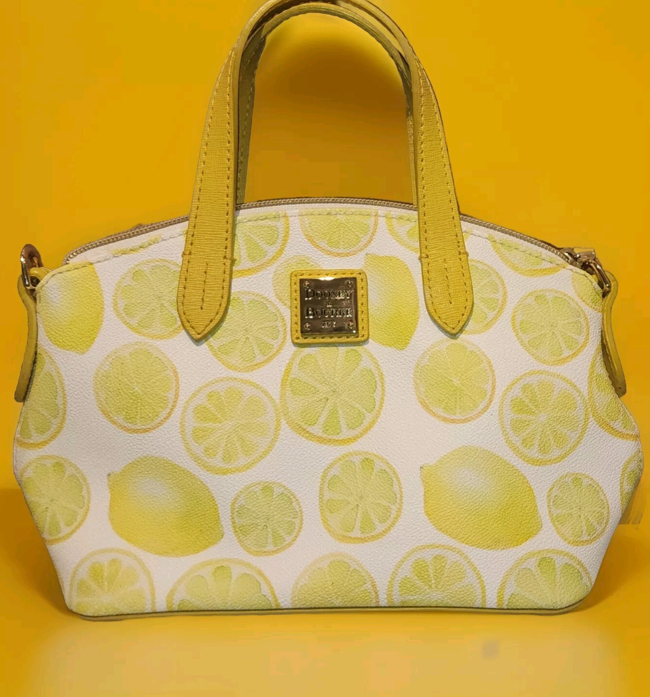 Dooney Bourke Limone Ruby Bitsy Bag - image 1