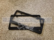 Honda Vtec Racing License Plate Frame Racing Jdm Japan Vtec Nsx Type R - Pair