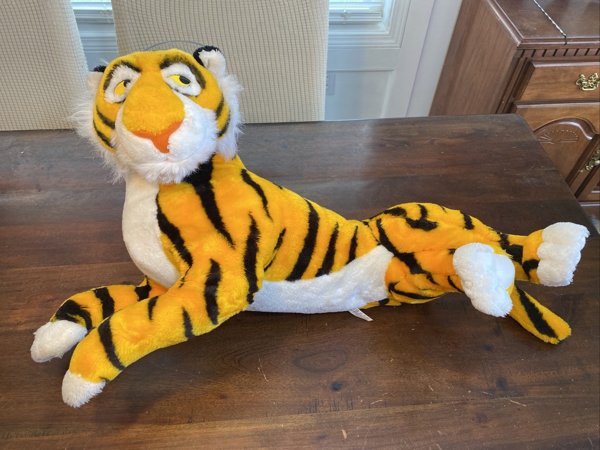 Vintage 1990's Disney Mattel RAJA Huge 27” Plush Tiger Vintage 1990's Disney Mattel RAJA Huge 27” Plush Tiger