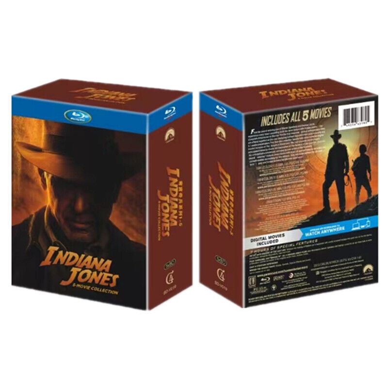 Blu Ray Coleção Indiana Jones