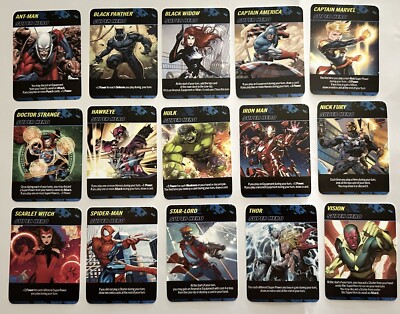 MARVEL Deck-Building Game   Avenger and X-Men Complete Set