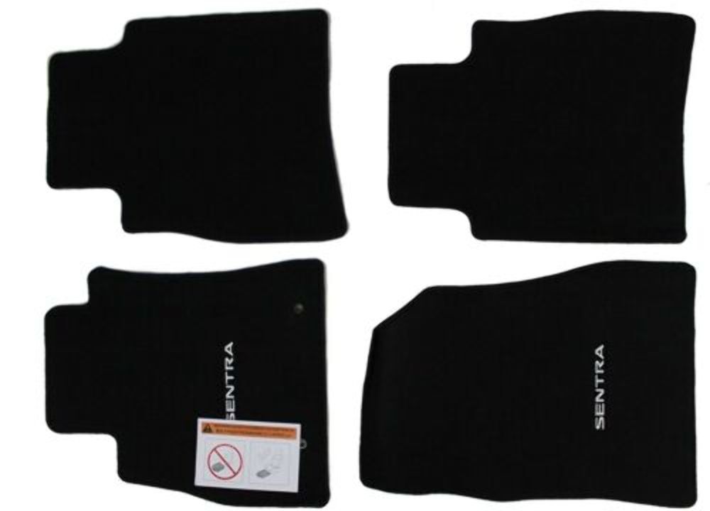 New Genuine Nissan Sentra Black Floor Mat Set OE 999E2LZ000 eBay