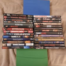 28 DVD Modern Noir Crime Film Lot with 32 Movies from the 1980's through 2000's