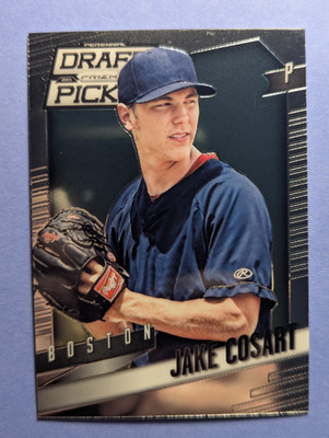 2014 PANINI PRIZM PERENNIAL DRAFT PICKS BASEBALL JAKE COSART CARD 9
