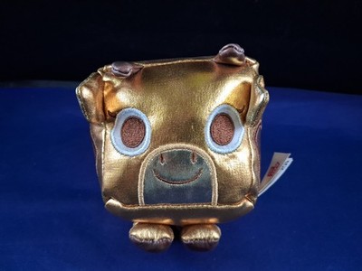 Pet Simulator X Series Mystery Treasure Plush Gold Metallic Joy Cow No Code *20F