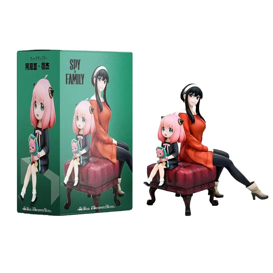 15CM Anime Figure SPY×FAMILY Anya Alstreim Yor Forger Action Figure PVC Table De