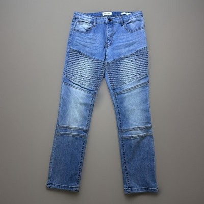 Ring of Fire Slim Jeans Women's Size 14 Blue Sustainable Denim Straight Leg