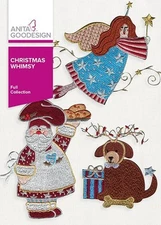Christmas Whimsy Anita Goodesign Embroidery Machine Design CD NEW