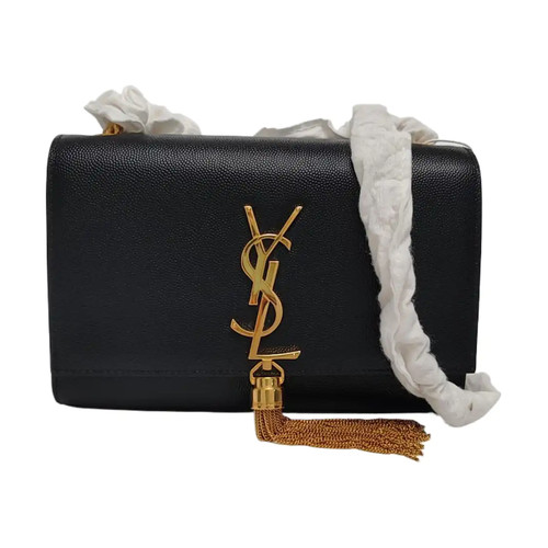 Yves Saint Laurent KATE Crossbody bags Leather Black Free Shipping | Duties Paid