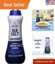 Hand-Harvested Kosher Sea Salt, 17.63 oz - Flavorful  Gluten-Free