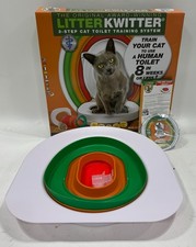 Litter Kwitter 3-Step Cat Toilet Training System Original Complete