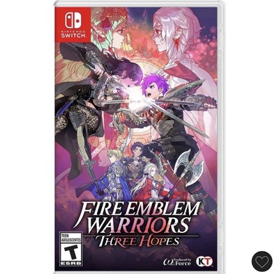 NINTENDO SWITCH FIRE EMBLEM WARRIORS THREE HOPES BRAND NEW VIDEO GAME