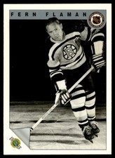 1991-92 Ultimate Original 6 French Fern Flaman Boston Bruins #48