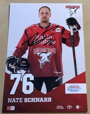Nate Schnarr Orig signierte Autogrammkarte K&ouml;lner Haie Autogramm DEL 2025/26 #27