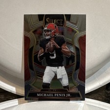 Michael Penix Jr. Atlanta Falcons Concourse #46 Football Card Panini Select 2025