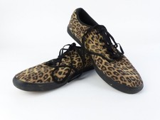 Vans Damen Schuhe Sneaker Gr. 42 Schnürschuhe Boots Leopard Textil TB4R (15391)