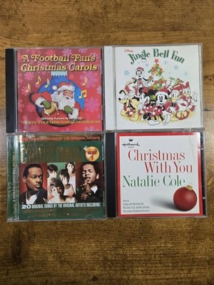 4 Christmas Variety CD Lot- Various Genres, Discs Very Good Condion, Preowned