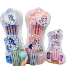 12 Stück Bleistifte Pferde Mädchen Geschenk Pferd Bleistift mit Radiergummi Kind