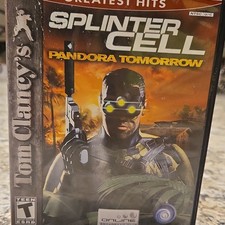 Ubisoft Tom Clancy's Splinter Cell Pandora Tomorrow PS2 Greatest Hits w/ Manual