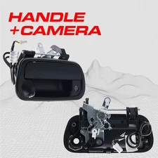 For Toyota Tundra (2000-2006) Primed Black Tailgate Handle with Backup Camera