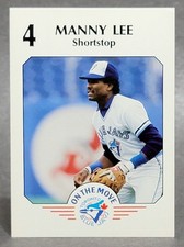 1989 Toronto Blue Jays Fire Safety #16 Manny Lee