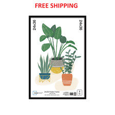 Mainstays 24x36 Black Poster Frame Wall Photo...
