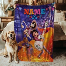 Coco Movie Blanket Blanket Custom Gift For Fan, Kids