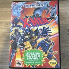 SEGA X-Men Sega Genesis Special Edition Poste...