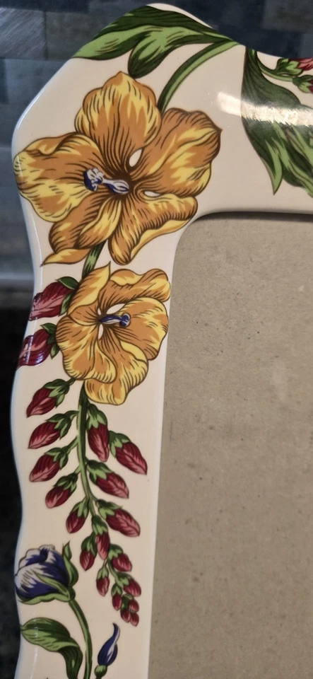 Moldura de porcelana para 8 x 10 ~ Floral vibrante Jennifer Moore - Imagem 2 de 4