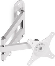 Monitor Wall Mount Full Motion for 13 to 34 Inch Screens TV VESA 75 100 Ultra