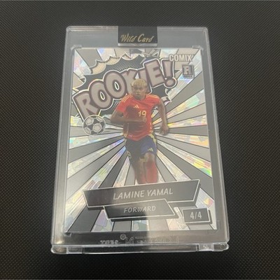 2024 Wild Card Comix Lamine Yamal Rookie #ACBLR-LY01 Rookie! Barcelona /4 (RC)