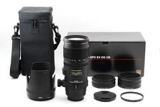  Almost Unused Sigma EX 70-200mm F2.8 APO DG OS EF HSM Canon w/Box w/Hood JAPAN