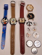 Vintage Disney Watch Job Lot Lorus SII Spares & Repair Spare Parts *see Desc*