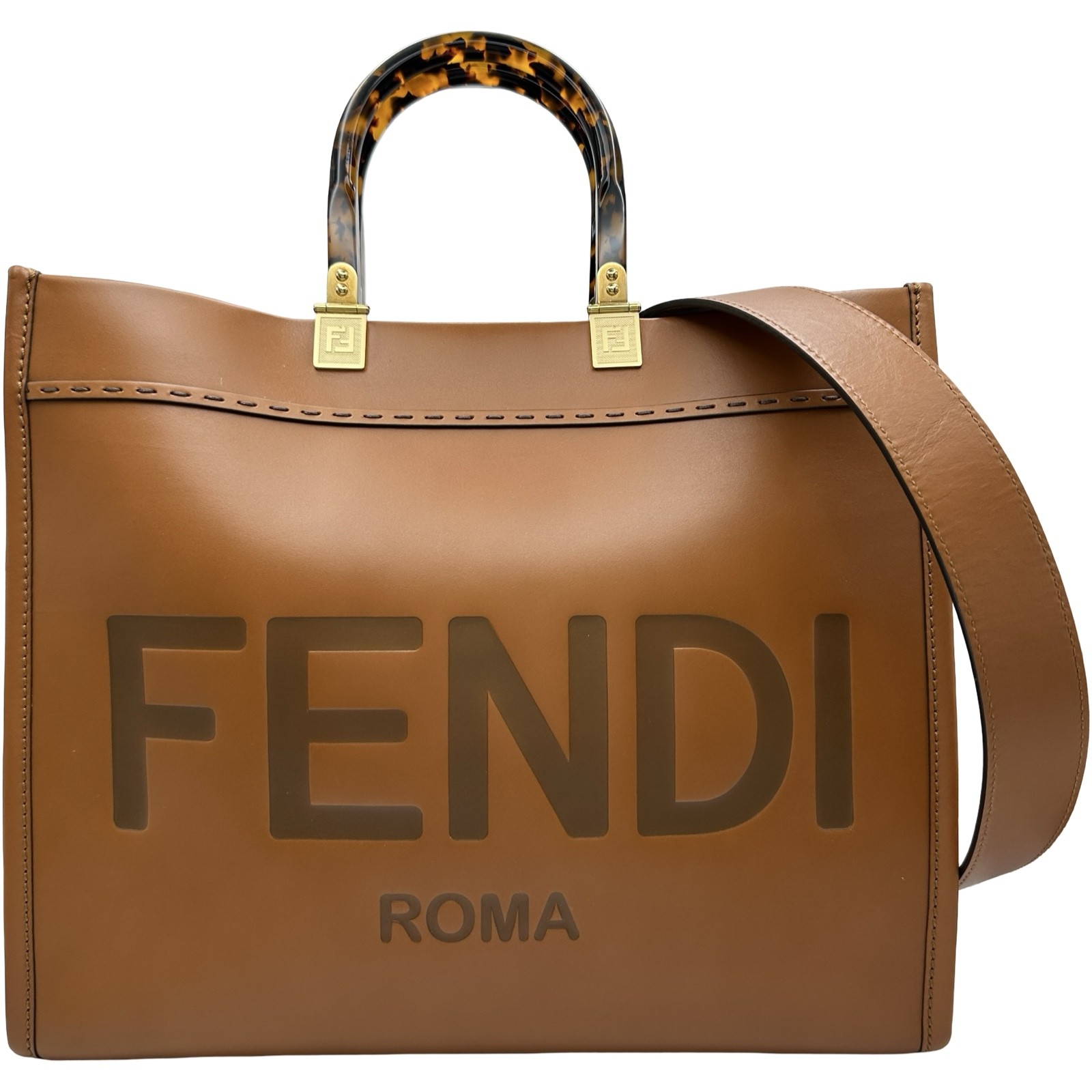 FENDI Sunshine Medium 8BH386 Tote Bag Japan ookura