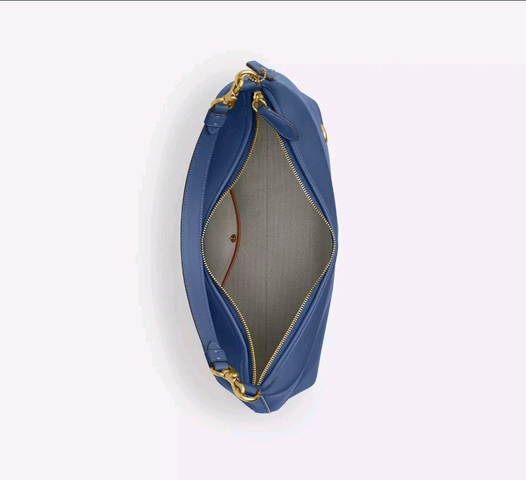 DISNEY X COACH Juliet Shoulder Bag  Donald Duck Blue image 4