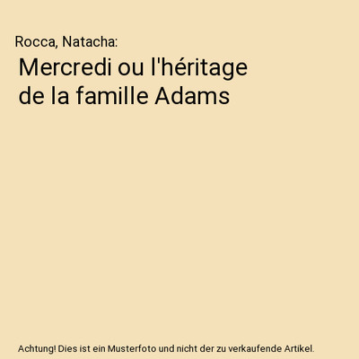 Mercredi ou l'héritage de la famille Adams, Rocca, Natacha