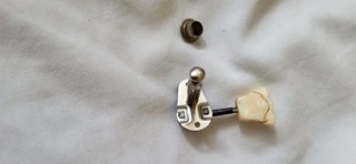 Hofner / Framus tuner tuning peg machine head 1960's 172 Very rare 'Crown' shape