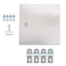 12x12x8" Stainless Steel Electrical Enclosure IP66 Wall Mount Junction Box