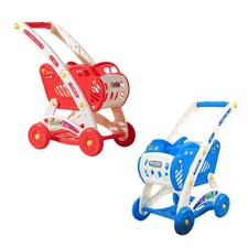 Kids Shopping Cart Toy Grocery Carts Toy Pretend Play Set Deluxe Birthday Gift